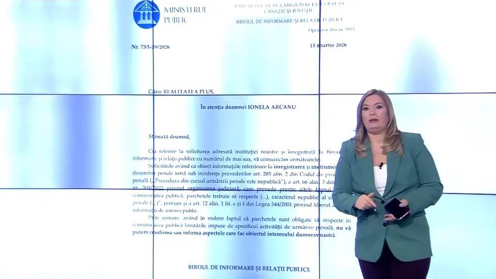 Ce spune Parchetul General despre dosarul care o vizează pe Oana Țoiu, după incidentul cu fiica lui Victor Ponta – DOCUMENT EXCLUSIV