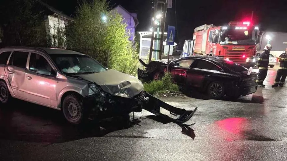 Accident rutier în Teleorman: trei femei au ajuns la spital după impactul dintre două mașini