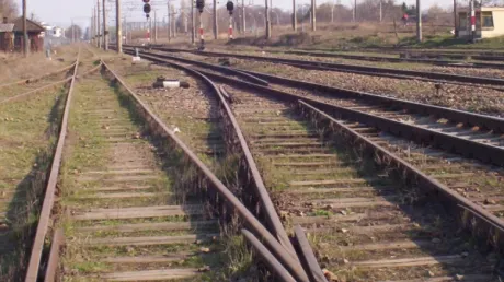 Șoferi blocați între bariere la trecerea de cale ferată Petricani. CFR a sesizat Poliția