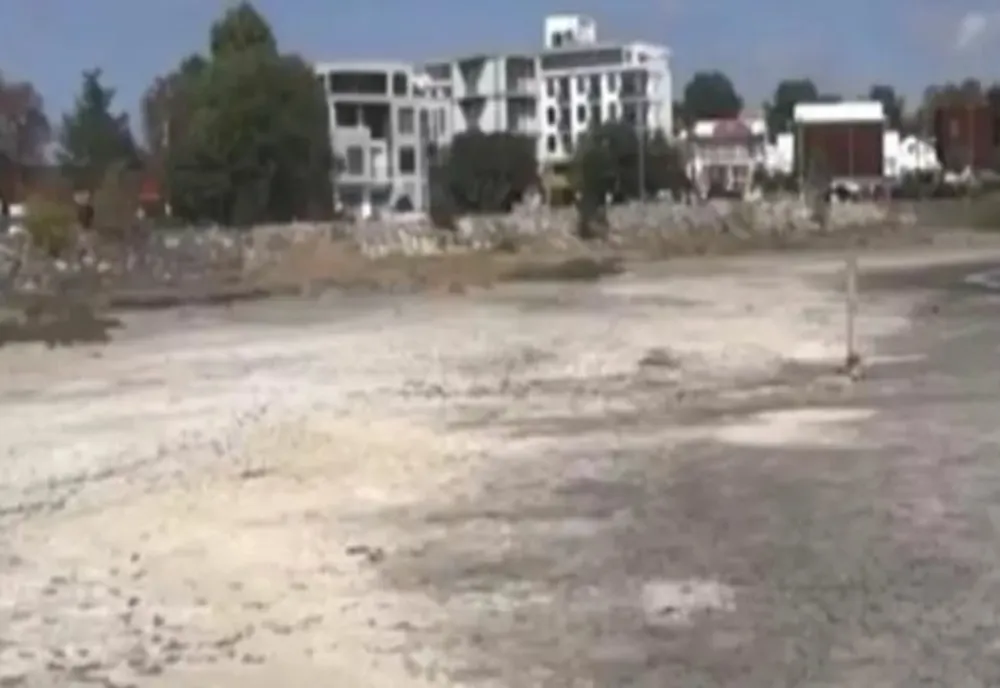 Imagini apocaliptice! Lacul Teghirghiol, secat aproape în totalitate! VIDEO