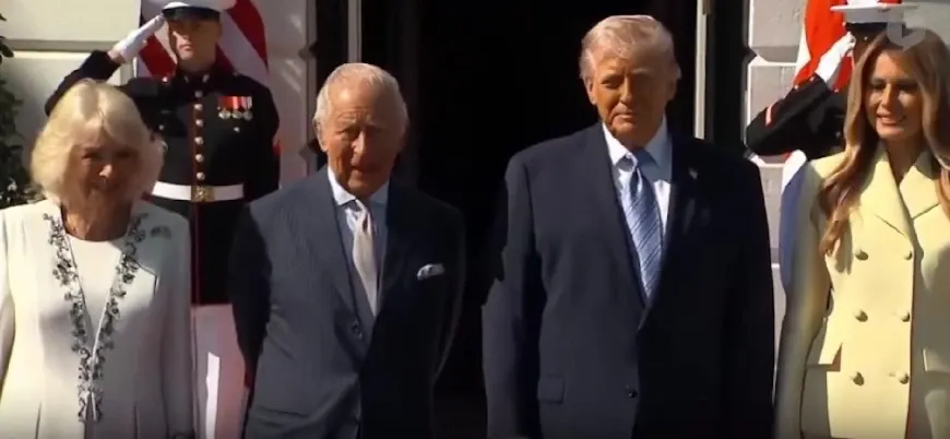 A început vizita istorică a Regelui Charles în SUA. Context tensionat între Londra și Washington