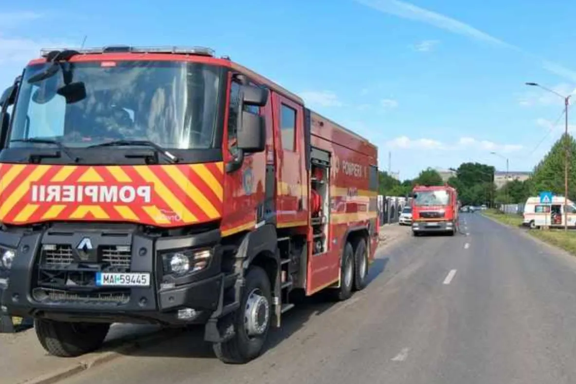 Alertă în Turnu Măgurele. Avarie la o magistrală de gaz, situată în apropierea unei școli, din cauza unui muncitor