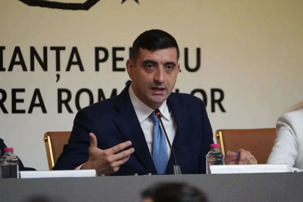 George Simion, președinte AUR: „Nicușor Dan se întâlnește în secret cu președinții partidelor pe care le preferă el, total în disprețul Constituției”