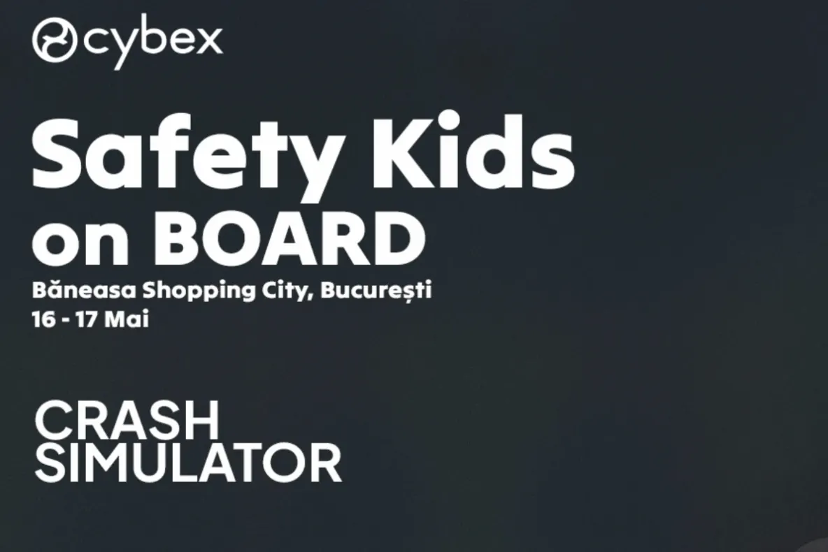 Baby Market organizează Safety Kids On Board, un eveniment dedicat siguranței copiilor în mașină!
