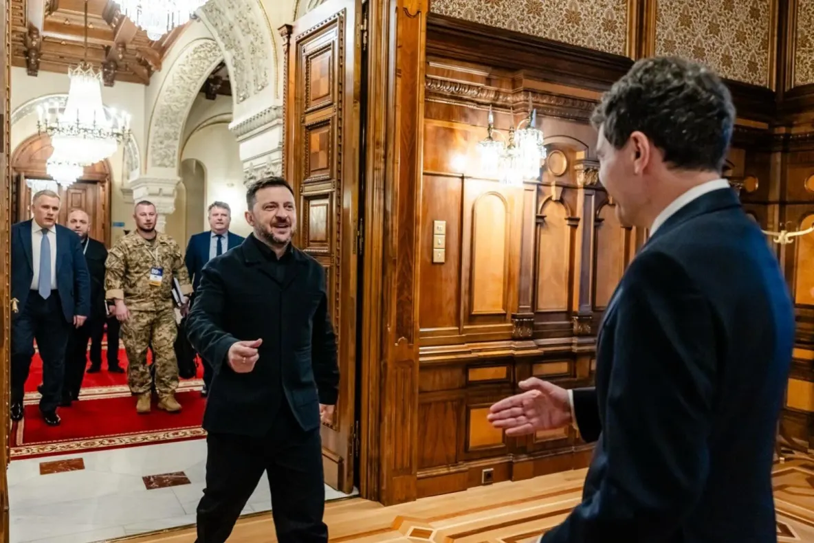 Nicuşor Dan, întâlnire bilaterală cu Volodimir Zelenski, după Summitul B9. Ce au discutat cei doi lideri 