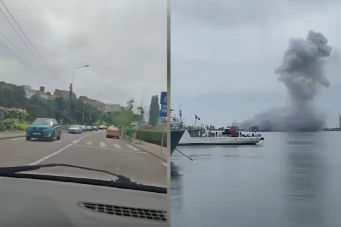 Coloane de mașini la ieșirea din Portul Constanța, după explozia dronei