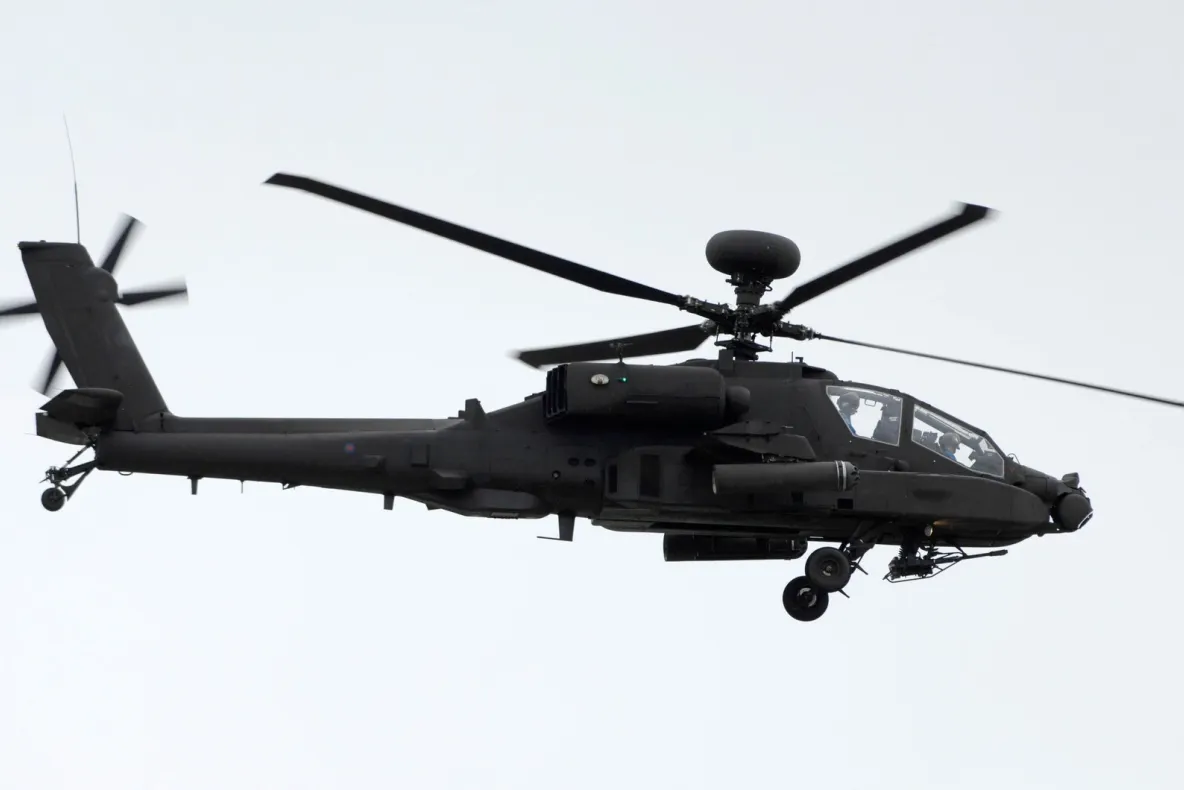 Elicopter Apache al armatei SUA, prăbușit în apropierea Strâmtorii Ormuz: cauzele, neclare