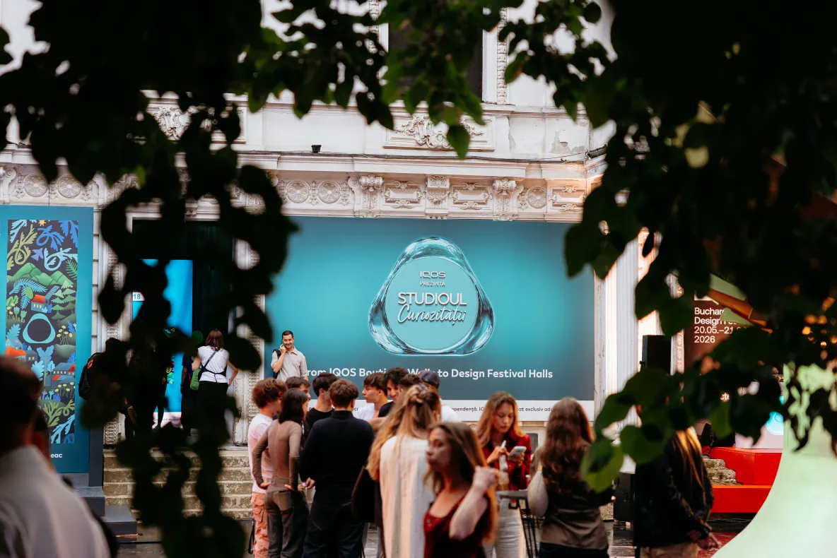 IQOS lansează „Studioul Curiozității” la Bucharest Design Festival