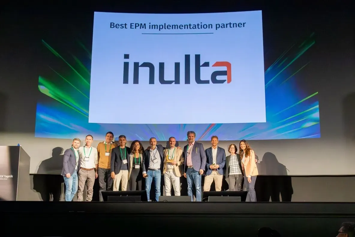 INULTA, companie cu ADN românesc, premiată de CCH Tagetik pentru proiecte globale de transformare financiară