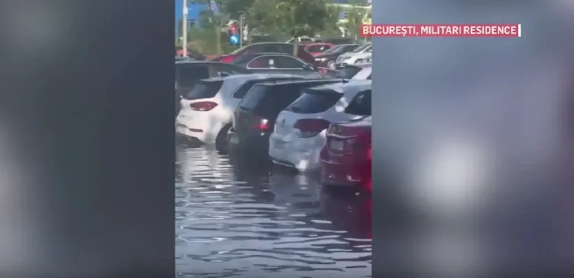 Furtuna a făcut ravagii în mai multe zone ale țării. Ploi torențiale cu grindină în mai multe județe