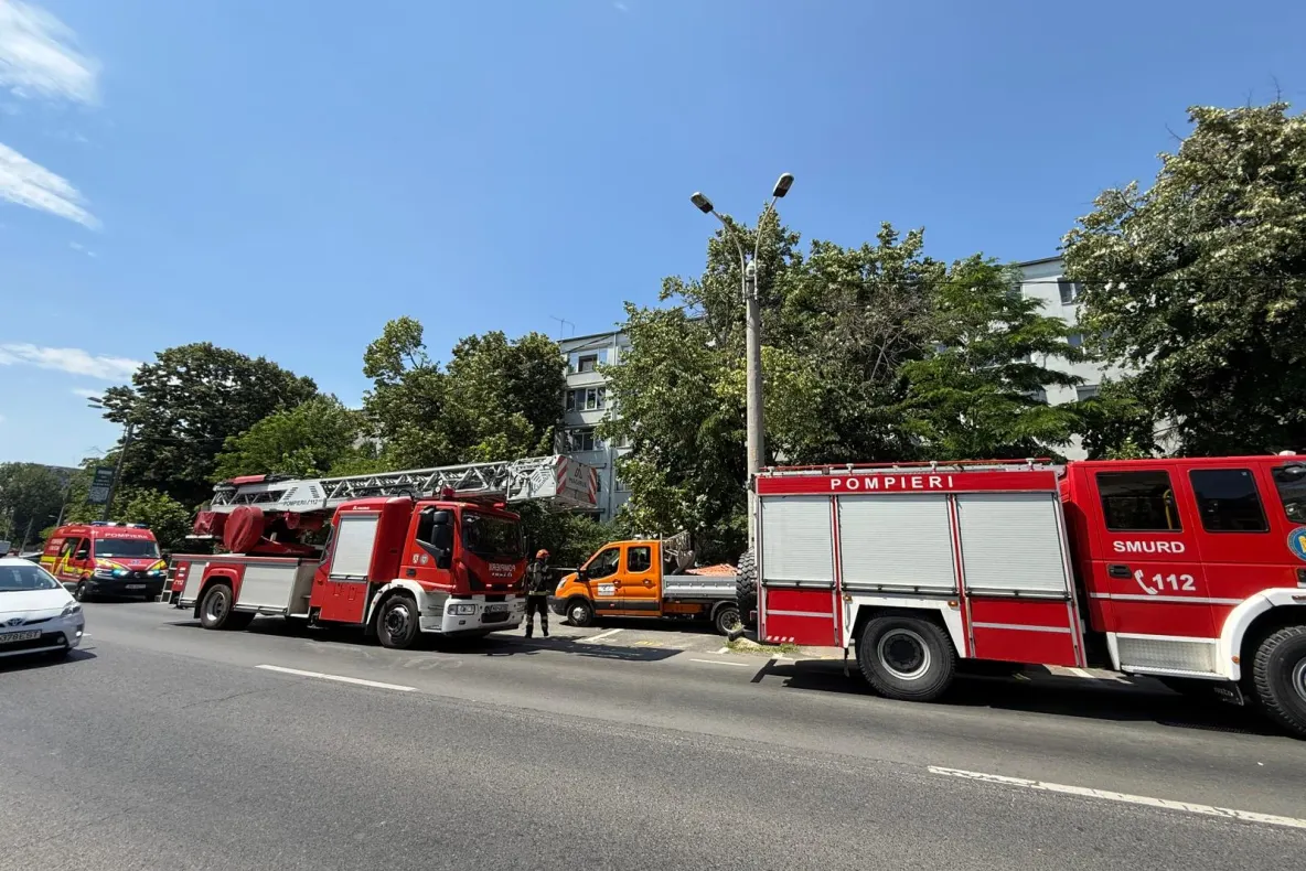 Scurgeri de gaz pe strada Postăvarul din București: 90 de persoane au fost evacuate dintr-un bloc