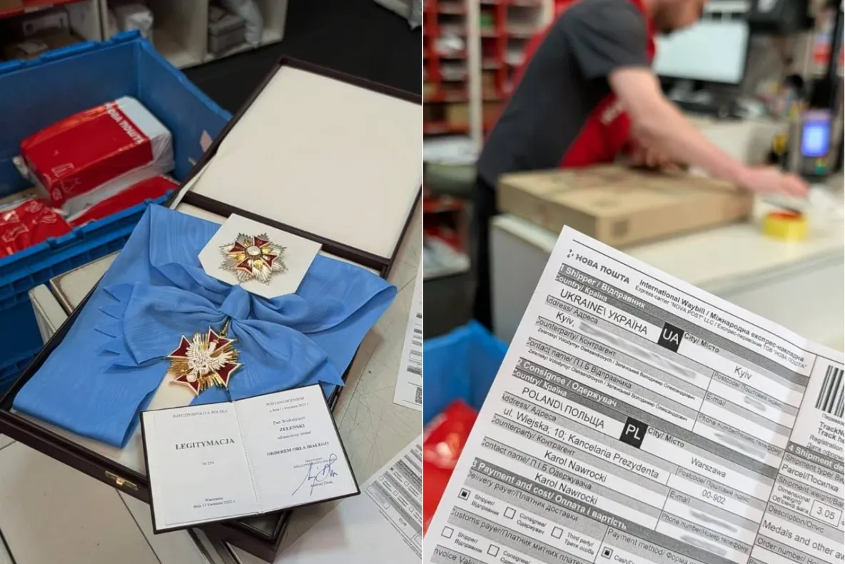 Zelenski a returnat prin poștă cea mai înaltă decorație de stat a Poloniei, după ce i-a fost retrasă de președintele Nawrocki