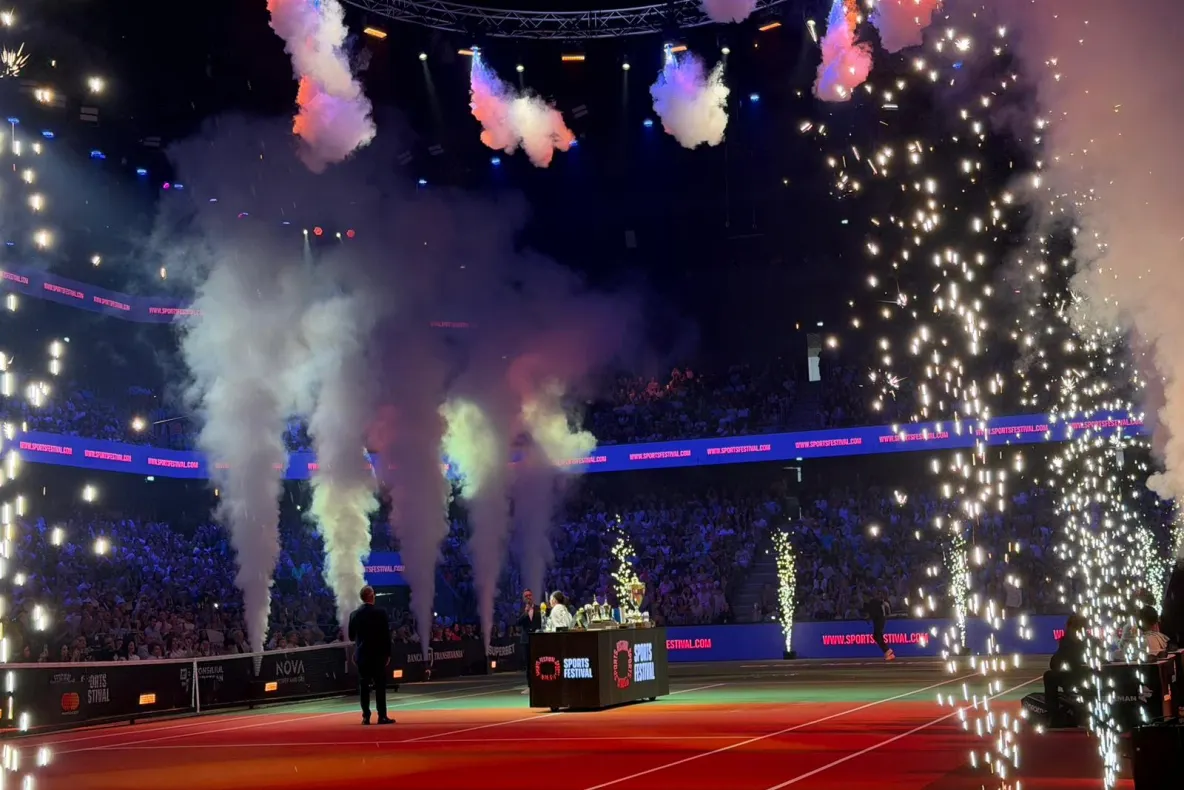 Lacrimi și spectacol, la Cluj-Napoca: Simona Halep și-a luat oficial rămas-bun de la tenis VIDEO/FOTO