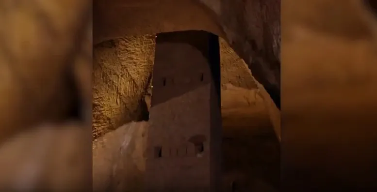 Tunel secret de 120 de metri: cuib al mafiei