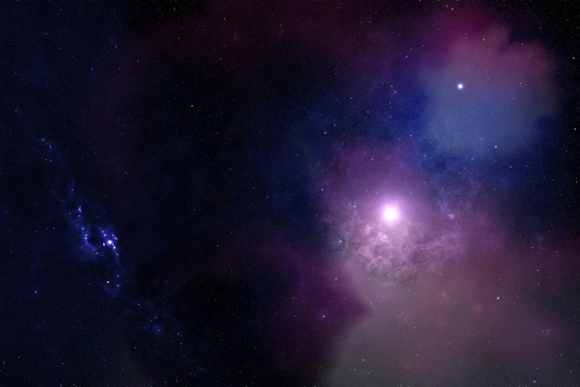 Astronomii au descoperit un sistem stelar care emite semnale radio misterioase. Descoperirea ar putea explica fenomene cosmice rare