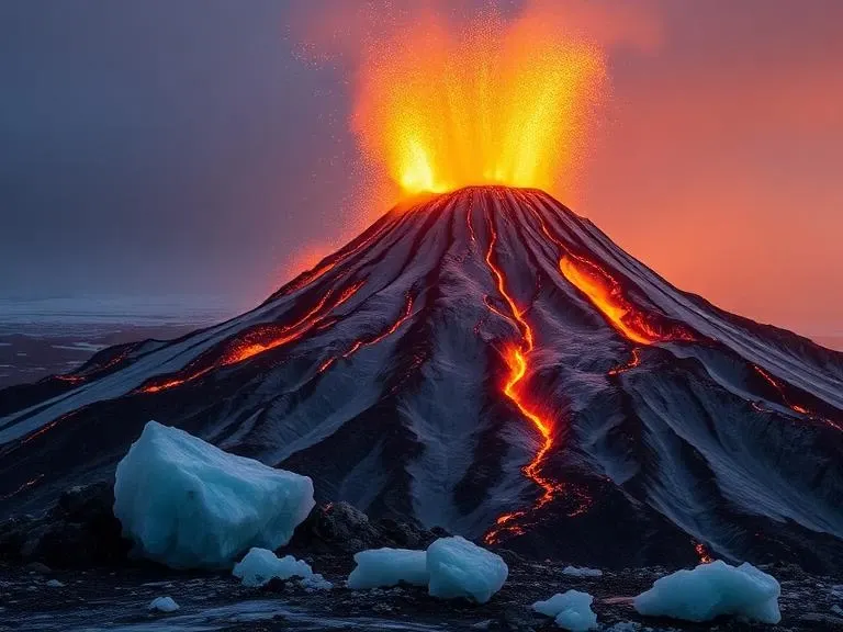 Vulcanul care împrăștie aur peste Antarctica ascunde o poveste incredibilă și unul dintre cele mai mari mistere ale planetei