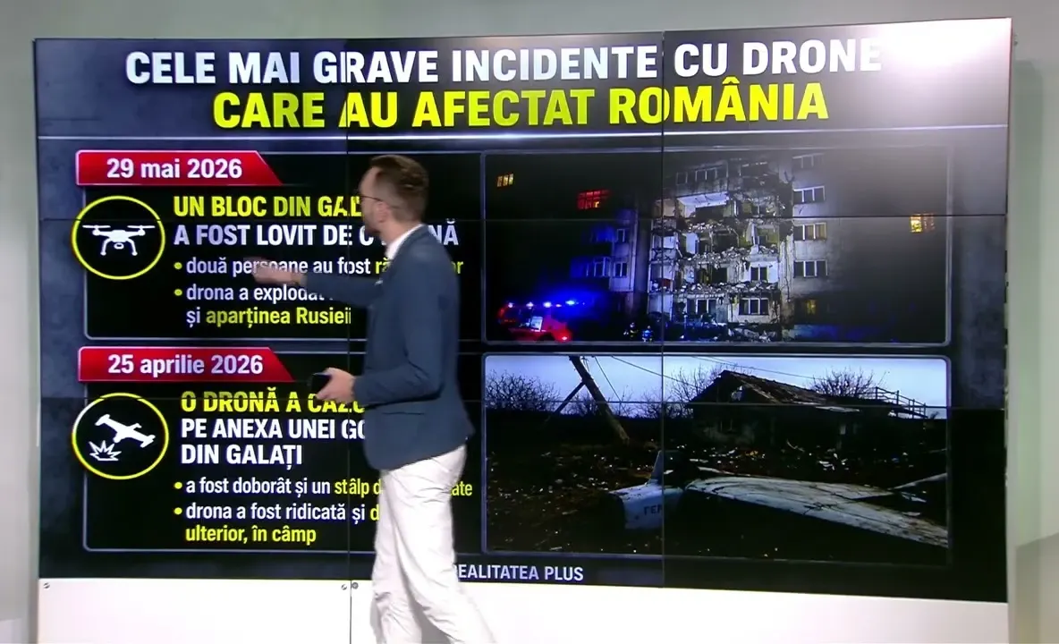 Bilanțul incidentelor cu drone care au afectat România. Cazurile de la graniță devin tot mai frecvente