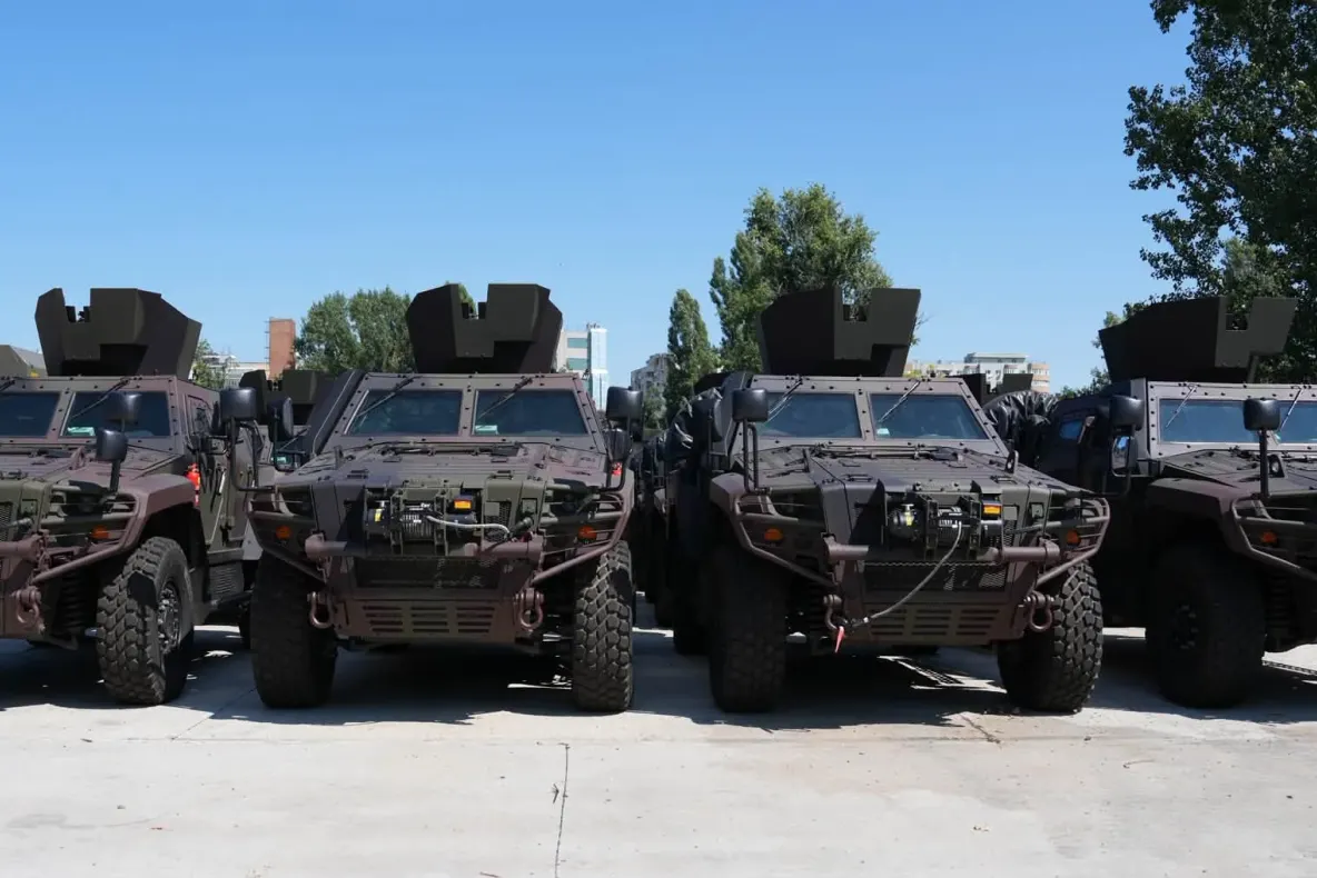 Primele vehicule blindate COBRA II fabricate în România au intrat în dotarea Armatei: anunțul MApN