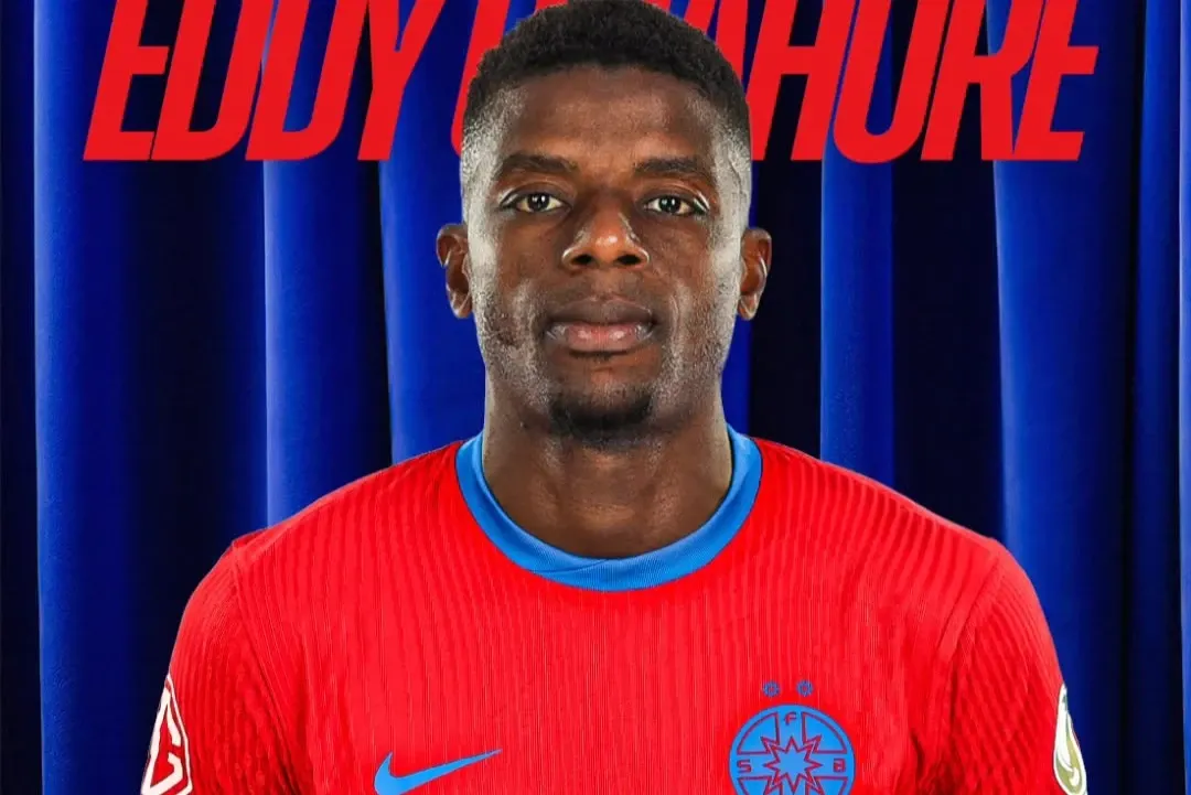 Eddy Gnahoré, prezentat oficial la FCSB. Numărul pe care îl va purta francezul în tricoul roș-albastru