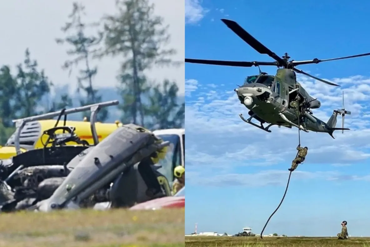 Tragedie în armata Cehiei. Un militar a murit, iar alți trei au fost răniți după prăbușirea unui elicopter Venom