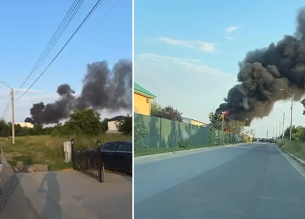 Ansamblu rezidențial de lângăn București, distrus de flăcări. Alertă de poluare - VIDEO