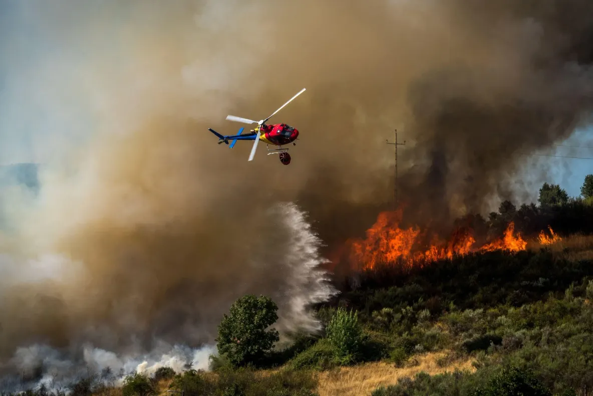 MAE: Atenționare de călătorie pentru Portugalia. Risc major de incendii de vegetație