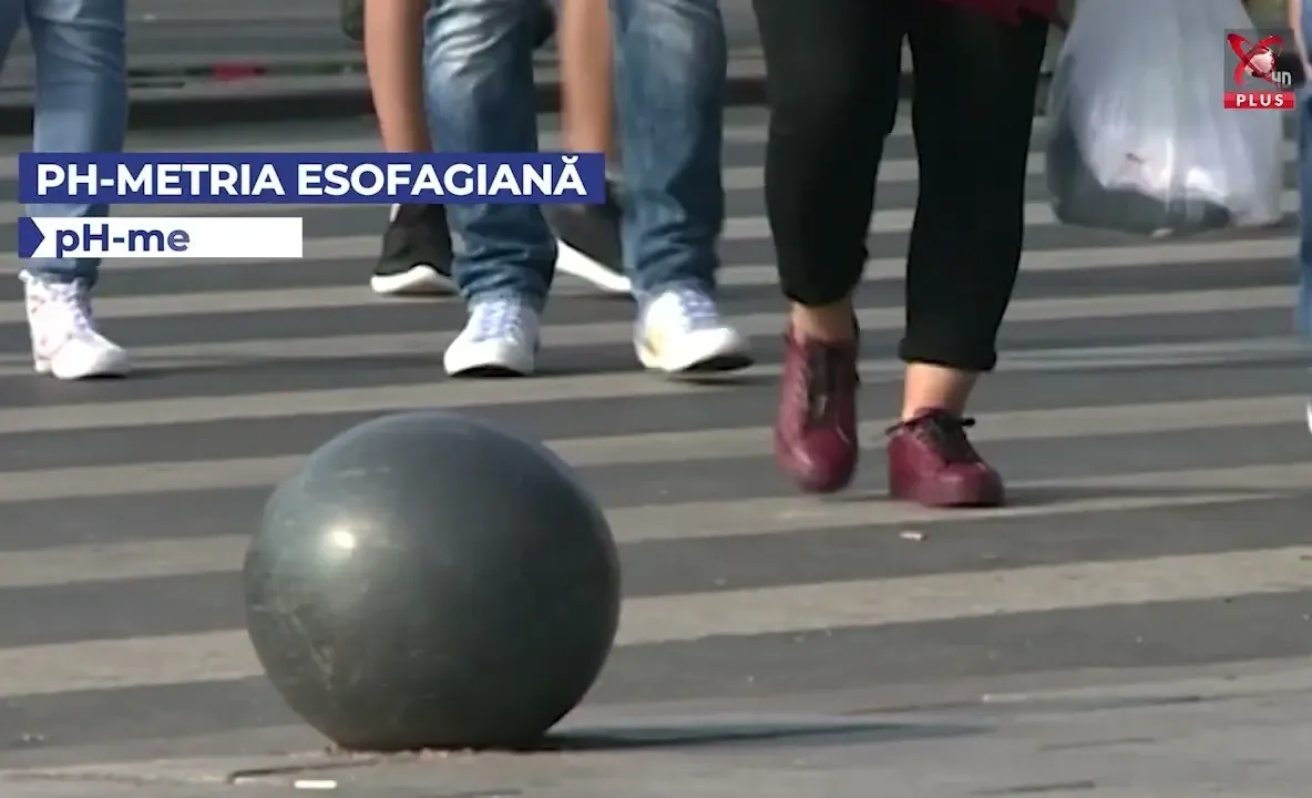Monitorizarea acidității care explică refluxul