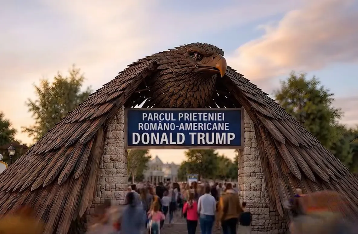 Parcul Prieteniei Româno‑Americane „Donald Trump”, din Sectorul 4, anunțat chiar de Ziua IndependeNței - VIDEO