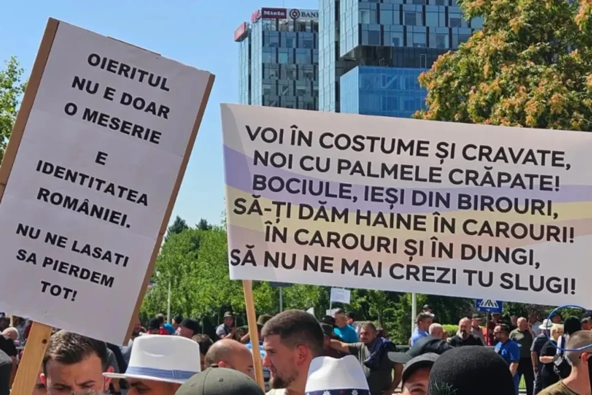 Mii de fermieri au protestat în Piața Victoriei.„Noi nu mai avem nicio încredere în conducere, demisia”-VIDEO