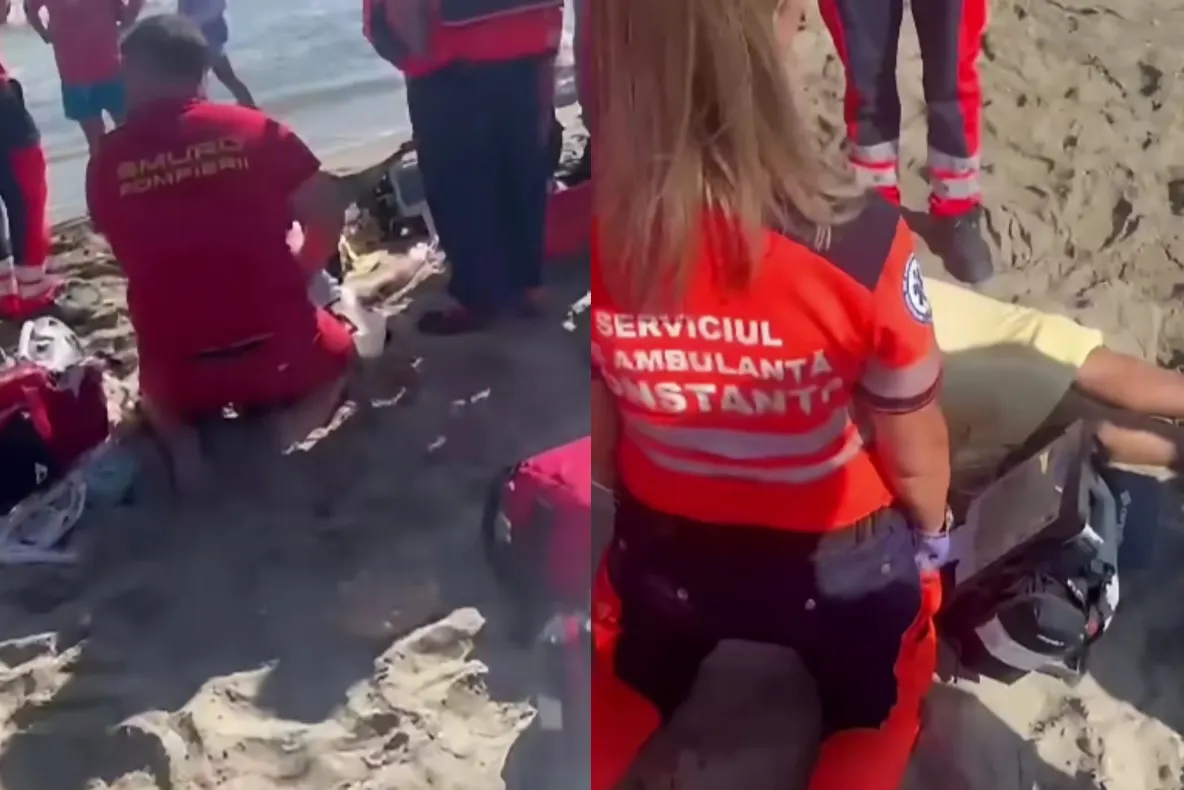 Tragedie pe litoral: un bărbat a murit după ce a fost scos din mare, la Neptun