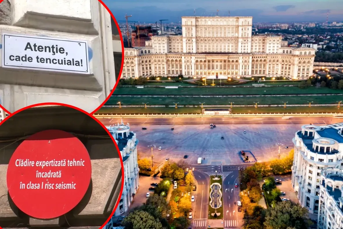 Turismul din Capitală, ruletă rusească pentru străini. Blocuri care pot ceda la cutremur, promovate pentru turiști. Avertismentul specialiștilor- VIDEO