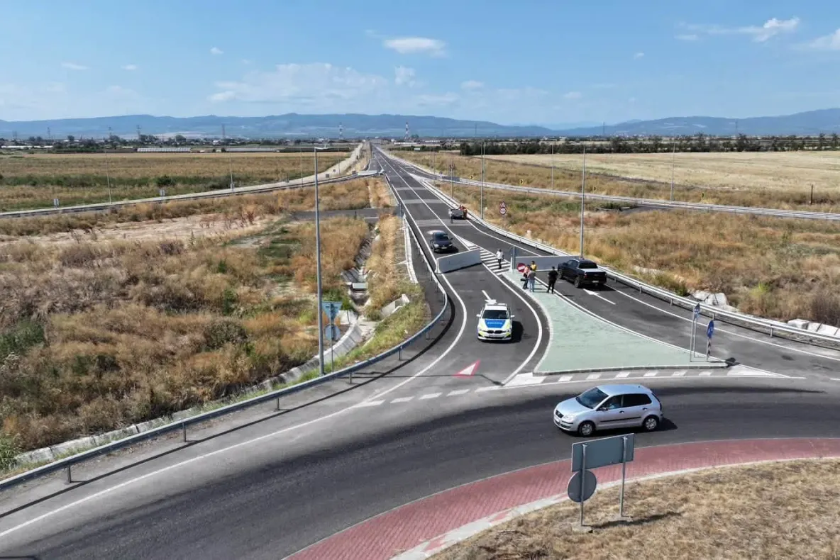 S-a deschis circulația pe Centura de Nord a Focșaniului: legătura dintre DN2D și Autostrada Moldovei A7