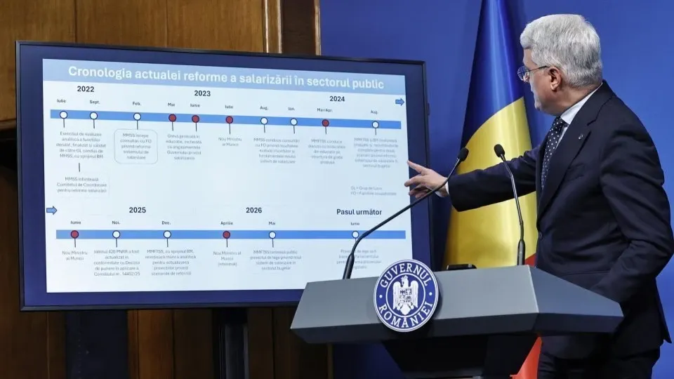Dragoș Pîslaru: Fără legea salarizării, ratăm jalonul din PNRR