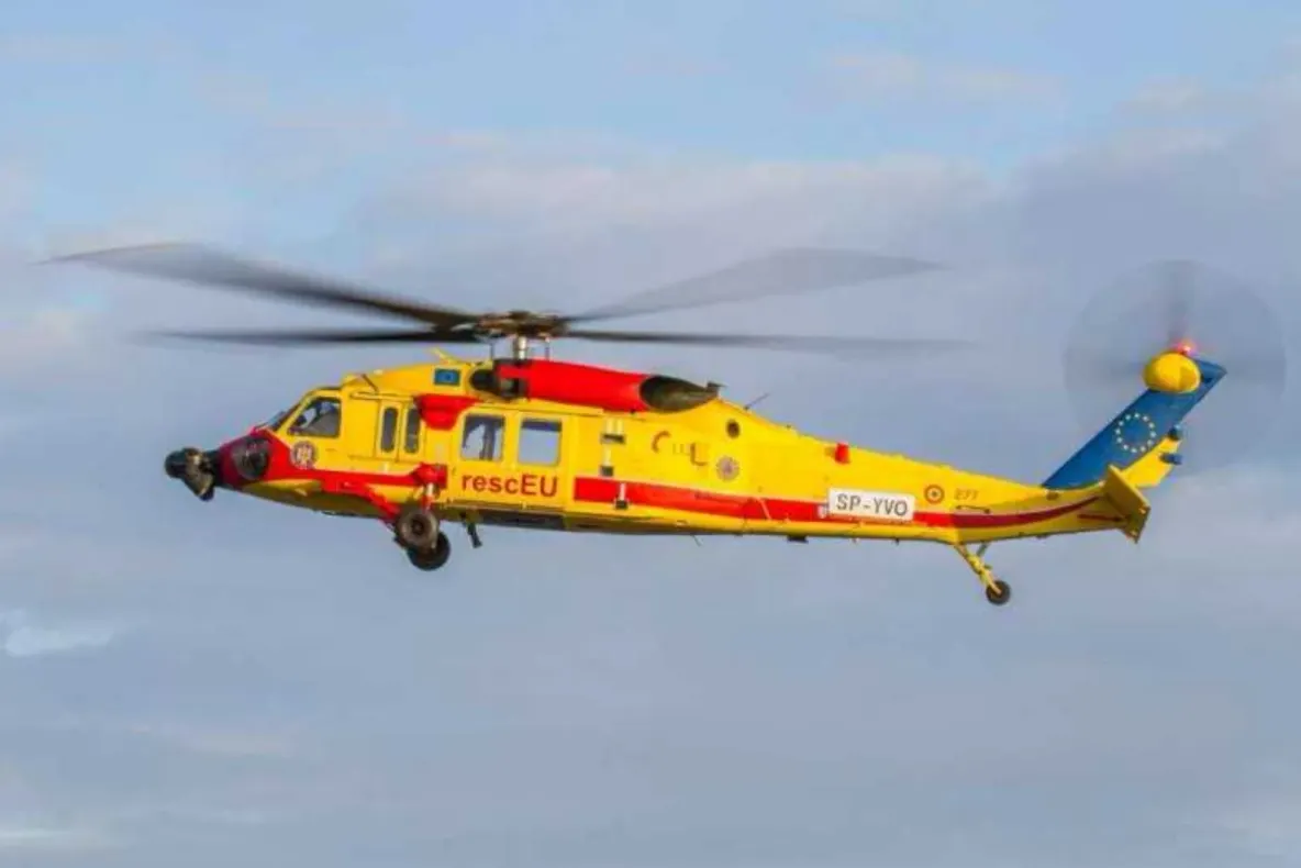 România sprijină Serbia în lupta cu incendiile de pădure. DSU: Elicopterul Black Hawk rescEU, pregătit pentru operațiuni