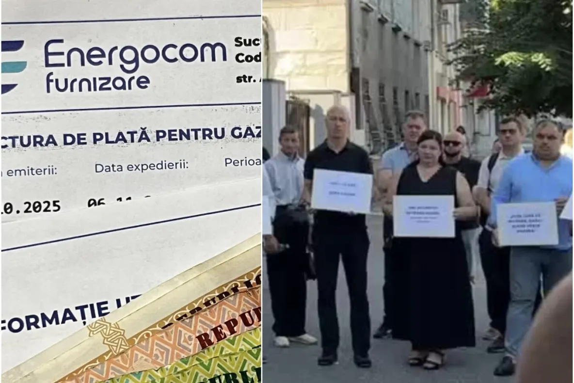 Moldovenii, loviți de scumpirea gazelor: facturile cresc cu 40% de la 1 septembrie. Oamenii au ieșit în stradă