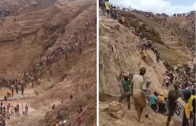 Tragedie la o mină clandestină din Africa. Peste o sută de oameni au murit, iar numărul celor dispăruți nu este cunoscut - VIDEO