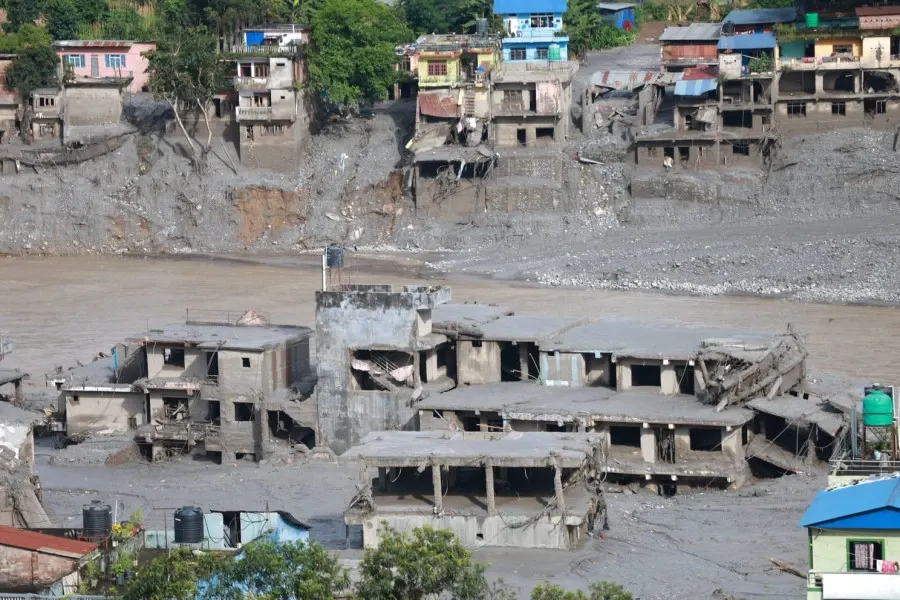 Inundații în Nepal: bilanțul victimelor a ajuns la 469 de morți, sute de persoane rămân dispărute