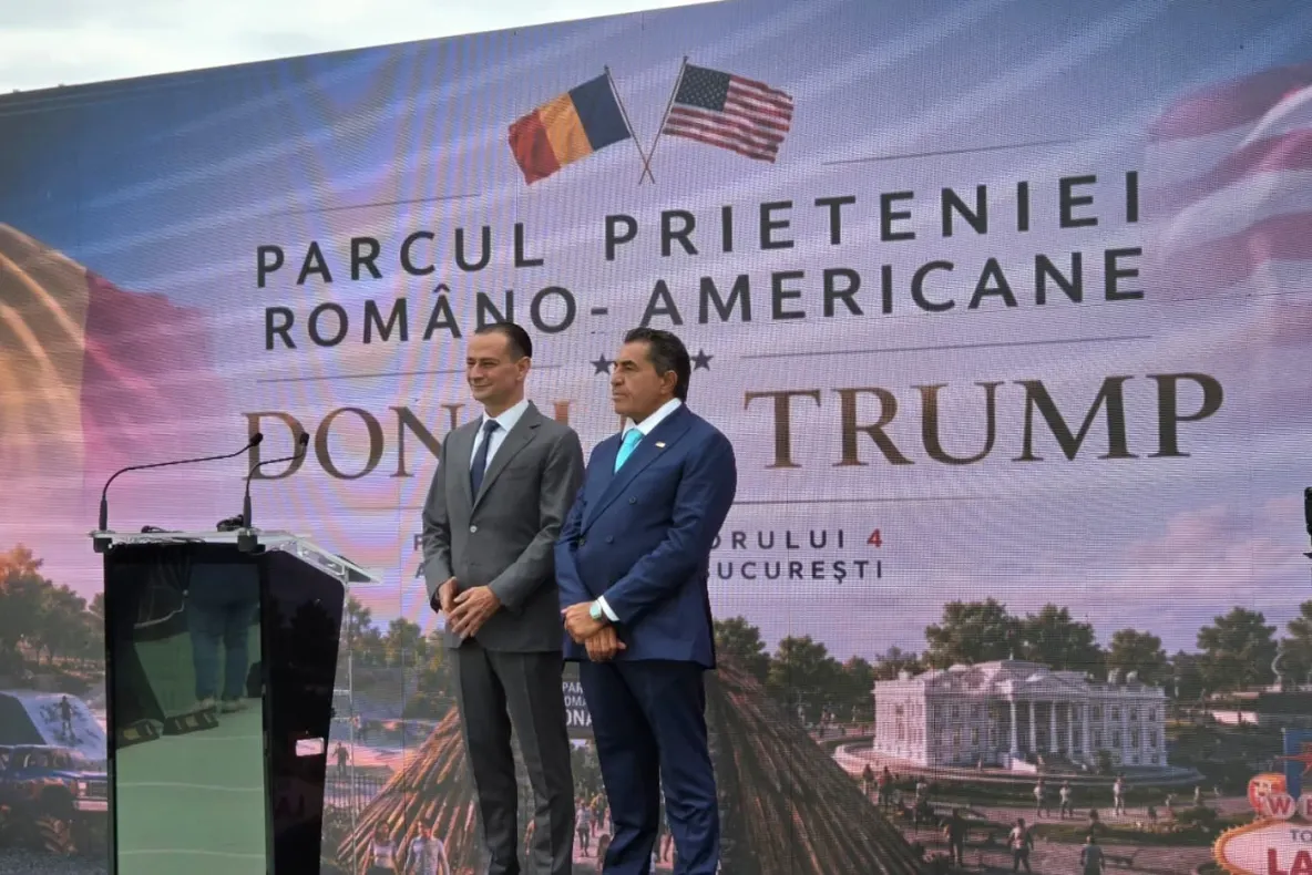 Parcul Prieteniei Româno-Americane prinde contur în Sectorul 4 . Paolo Zampolli, Trimisul Special al Președintelui Statelor Unite ale Americii pentru Parteneriate Globale, apreciază proiectul și activitatea ambasadorului Darryl Nirenberg în consolidarea r
