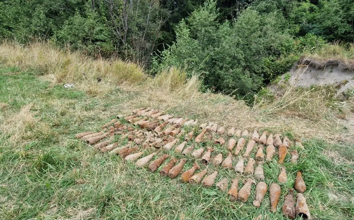 Arsenal din Al Doilea Război Mondial la Tușnadu Nou: Pirotehniștii au ridicat 82 de bombe neexplodate