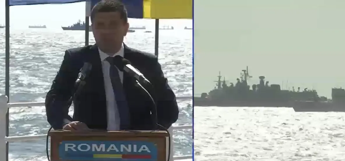 Radu Miruță, de Ziua Marinei: „Nu ne înzestrăm pentru război, ci pentru a păstra pacea. România este în prima linie de apărare a UE”
