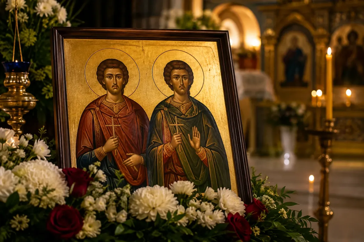 Sărbătoarea zilei 18 august. Sfinții Mucenici Flor și Lavru, frații care au ales credința în Hristos
