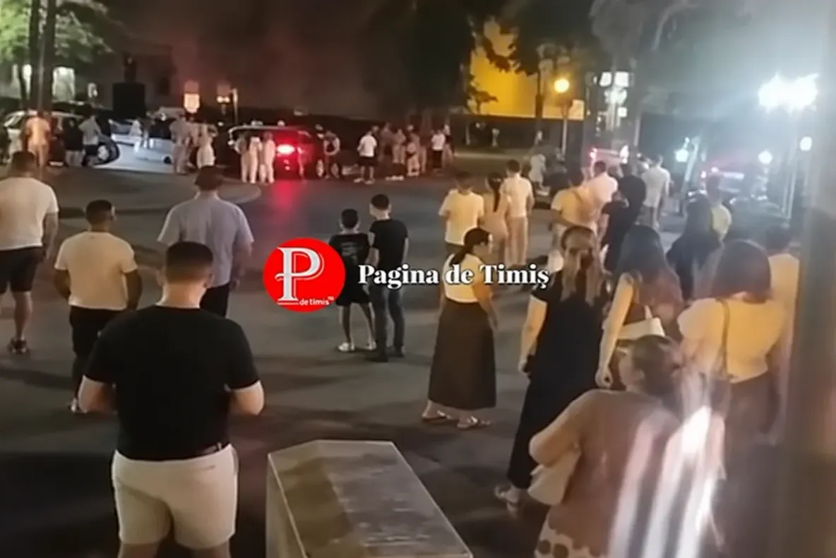 Scandal monstru în centrul Timișoarei: două clanuri s-au luat la bătaie