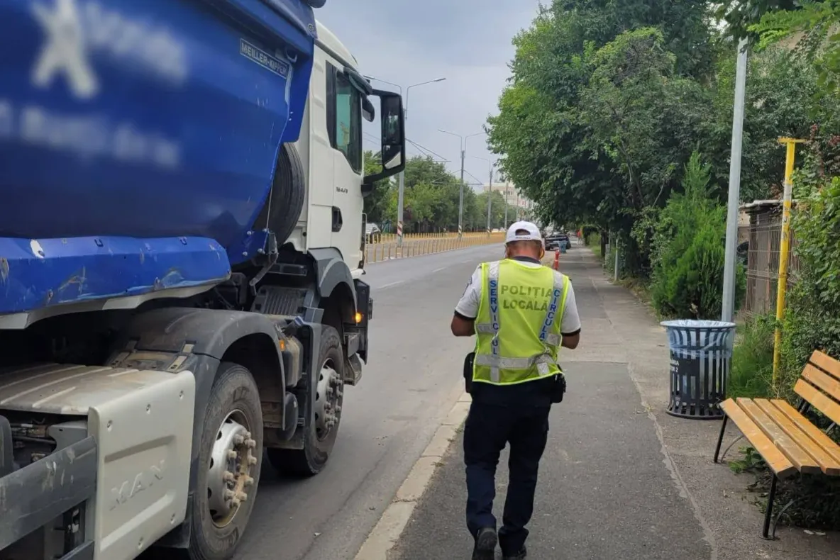 Primăria Capitalei vrea extinderea taxării camioanelor în tot orașul și dublează amenzile