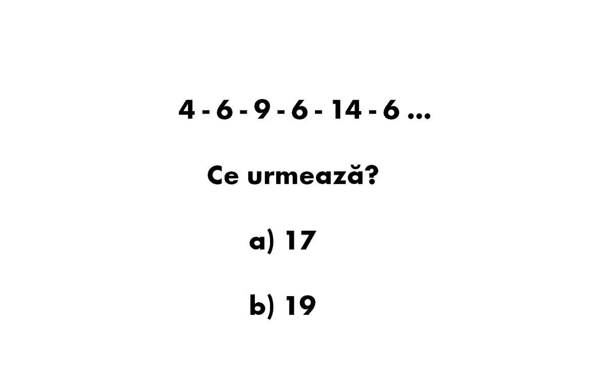 Test de inteligență: poți găsi numărul lipsă din acest șir? Un singur detaliu îți arată răspunsul corect