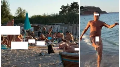  Scandal pe plaja din Vama Veche! Un turist acuză un grup de nudiști că a devenit agresiv: „A fost un șoc pentru copii” 