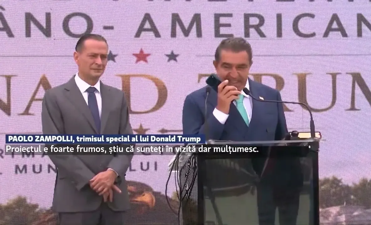 Momente inedite, la București. Trimisul lui Trump în România, Paolo Zampolli, l-a sunat în timpul unei conferințe pe Nicușor Dan | VIDEO