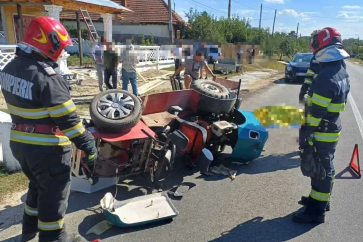 Accident grav pe DN 65A, în județul Argeș. Un om a murit, iar alte două persoane au fost rănite