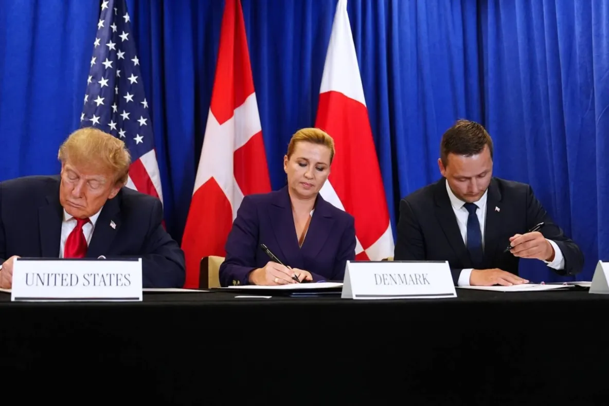SUA, Danemarca și Groenlanda au semnat acordul. Documentul deschide calea pentru noi baze militare americane în Arctic