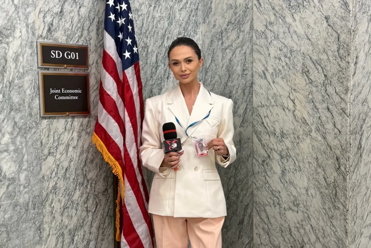 Realitatea Plus, televiziunea românească acreditată permanent la Senatul SUA. Ana Maria Păcuraru, singurul jurnalist român în mijlocul evenimentelor de la Washington