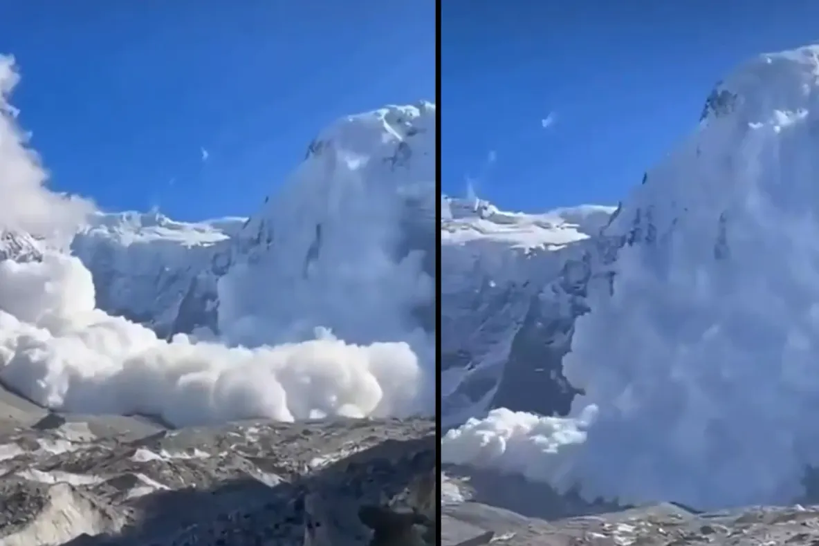 Avalanșă devastatoare în Rusia: 11 alpiniști morți, 6 răniți și 6 dispăruți. Dezastrul natural, surprins in direct - VIDEO